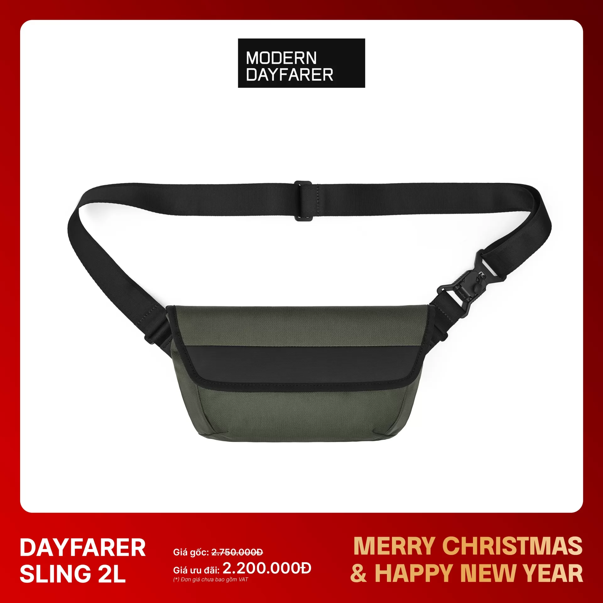 DAYFARER Sling 2L Olive