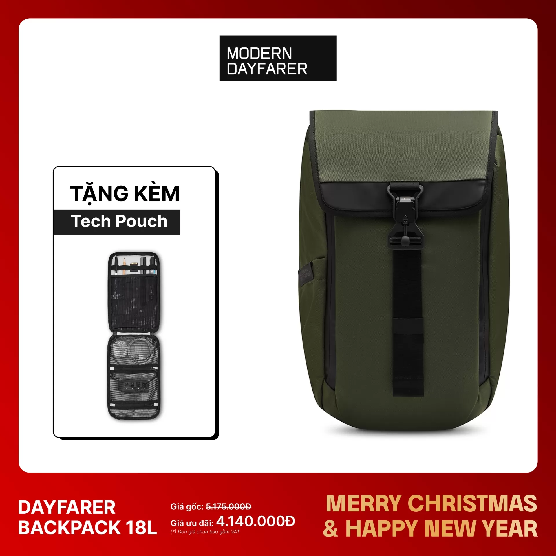 DAYFARER Backpack 18L Olive